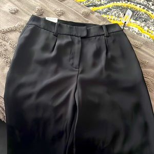 Prologue Black Satin Trousers